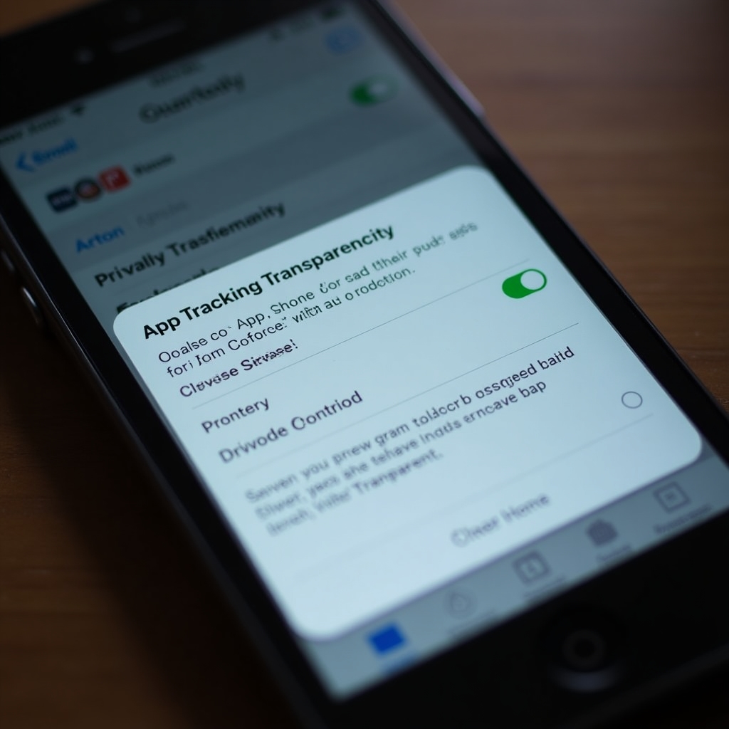 Configuración de privacidad en iOS